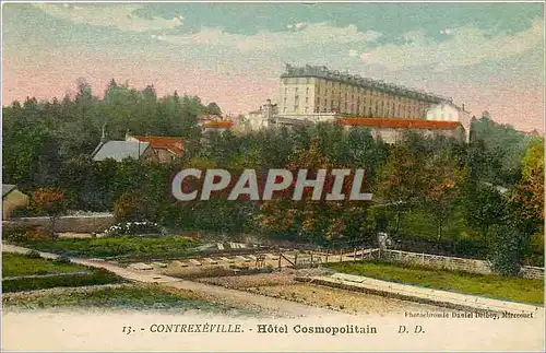 Ansichtskarte AK Contrexeville Hotel Cosmopolitain