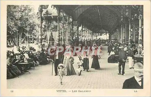 Cartes postales Vittel Les Galeries
