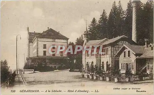 Cartes postales Gerardmer A la Schlucht Hotel d'Altenberg