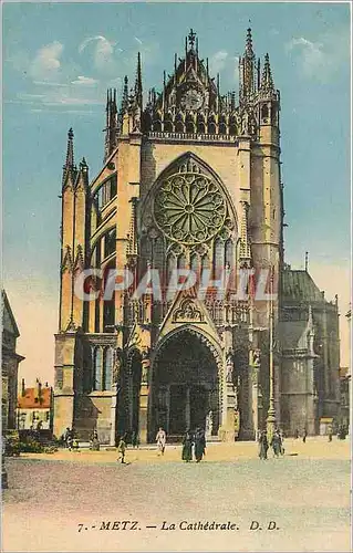 Cartes postales Metz La Cathedrale