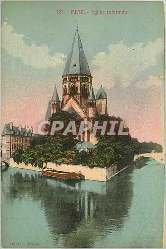 Cartes postales Metz Eglise Reformee