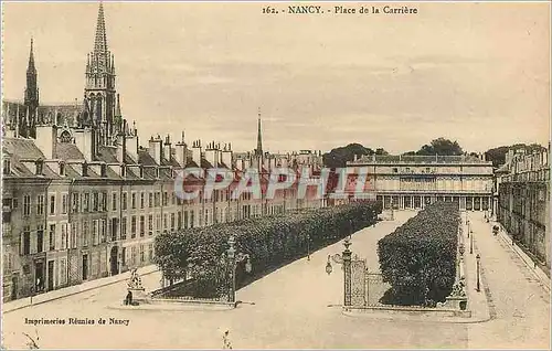 Cartes postales Nancy Place de la Carriere