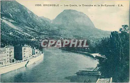 Cartes postales Grenoble Les Quais la Tronche et le St Eynard