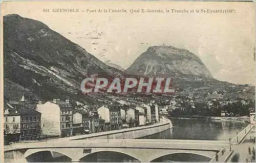Ansichtskarte AK Grenoble Pont de la Citadelle