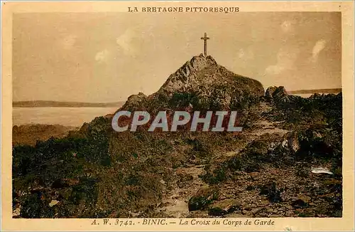 Cartes postales Binic La Croix du Corps de Garde