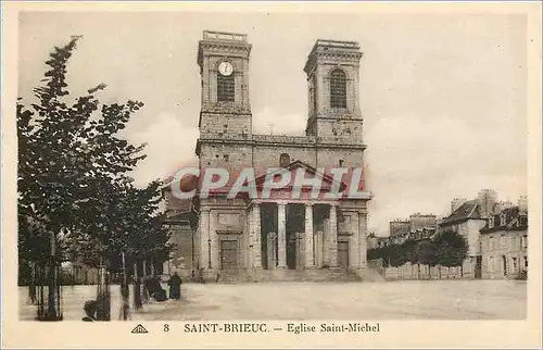 Cartes postales Saint Brieuc Eglise Saint Michel