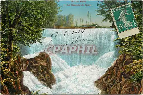 Cartes postales Aix les Bains La Cascade de Gresy