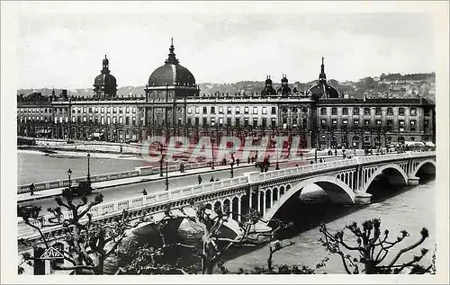 Cartes postales Lyon Pont Wilson et l'Hotel Dieu