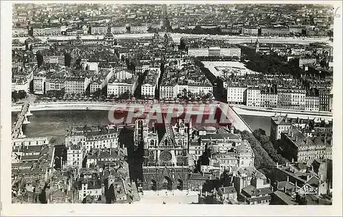 Ansichtskarte AK Lyon Vue Generale sur Bellecour