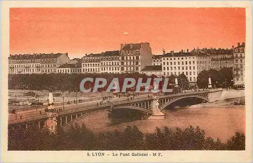 Ansichtskarte AK Lyon Le Pont Gallieni