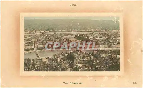 Cartes postales Lyon Vue Generale