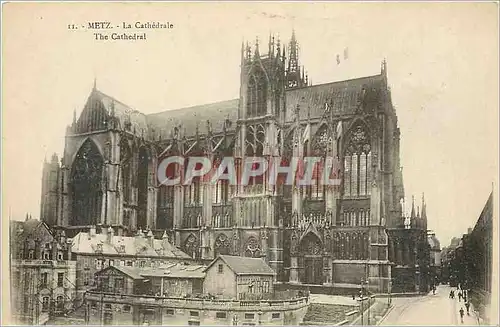 Cartes postales Metz La Cathedrale