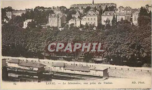 Cartes postales Laval Le Seminaire vue prise du Viaduc