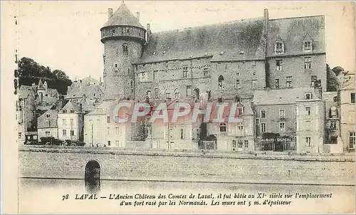 Cartes postales Laval L'Ancien Chateau des Comtes de Laval