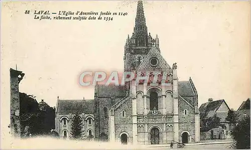 Ansichtskarte AK Laval L'Eglise d'Avesnieres