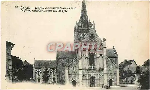 Cartes postales Laval L'Eglise d'Avesnieres