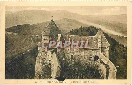 Cartes postales Haut Koenigsbourg