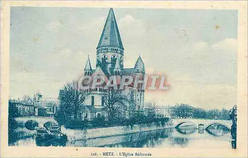Cartes postales Metz L'Eglise Reformee