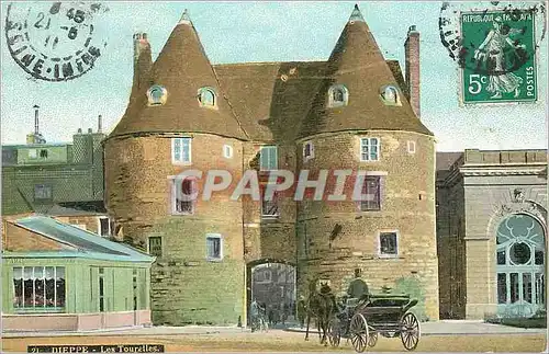 Cartes postales Dieppe Les Tourelles