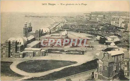 Ansichtskarte AK Dieppe Vue Generale de la Plage