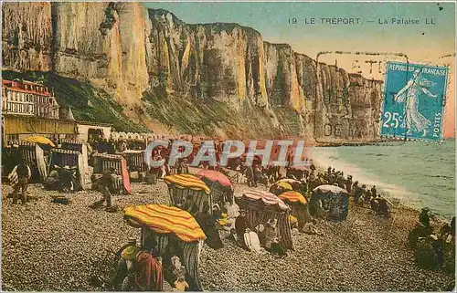 Cartes postales Le Treport La Falaise