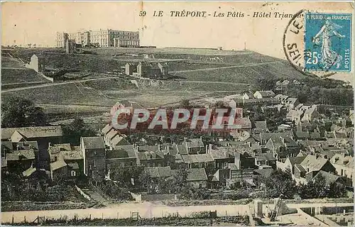 Cartes postales Le Treport Les Patis Hotel Trianon