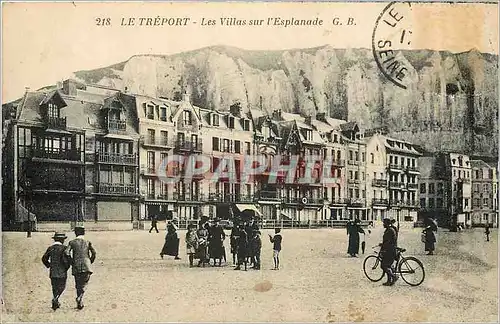 Cartes postales Le Treport Les Villas sur l'Esplanade