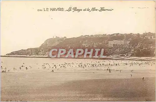 Cartes postales Le Havre La Plage et le Nice Havrais