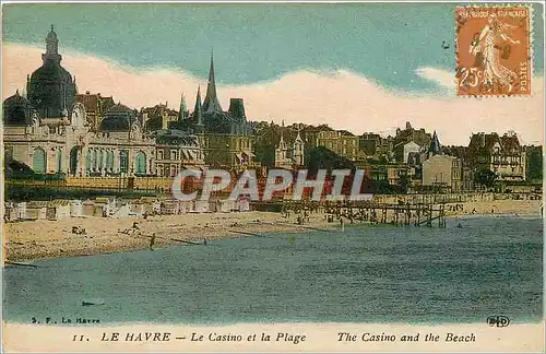 Cartes postales Le Havre Le Casino et la Plage