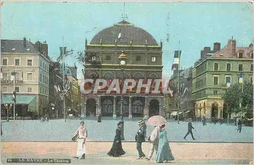 Cartes postales Le Havre Le Theatre