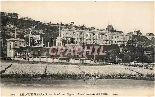 Ansichtskarte AK Le Nice Havrais Palais des Regates et Notre Dame des Flots