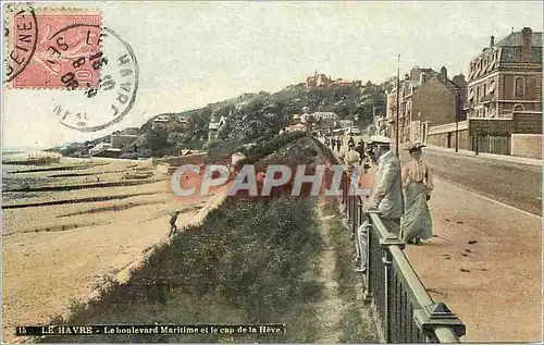 Cartes postales Le Havre Le Boulevard Maritimes et le Cap de la Heve