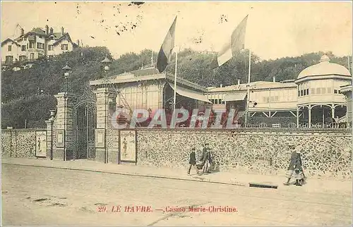 Cartes postales Le Havre Casino Marie Christine