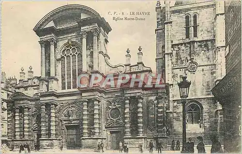 Cartes postales Le Havre Eglise Notre Dame