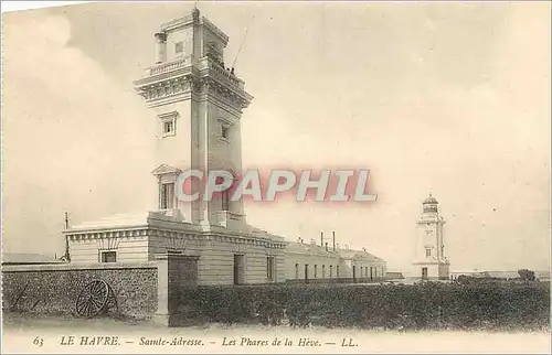 Cartes postales Le Havre Sainte Adresse Les Phares de la Heve