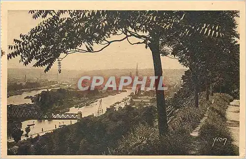 Cartes postales Rouen Vue panoramique de la Ville