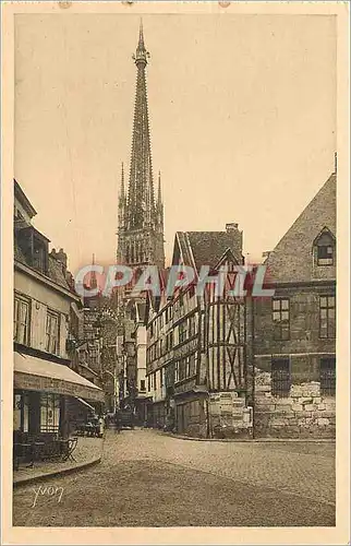 Ansichtskarte AK Rouen Vieilles Maisons