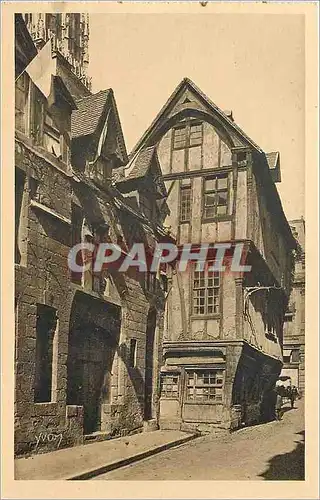 Ansichtskarte AK Rouen Vieilles Maisons