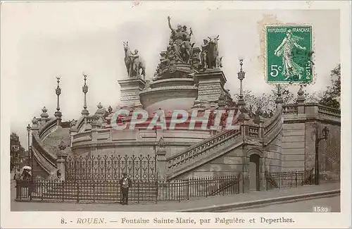 Cartes postales Rouen Fontaine Sainte Marie