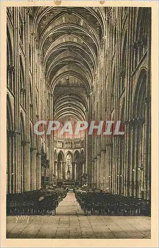 Ansichtskarte AK Rouen Interieur de la Cathedrale