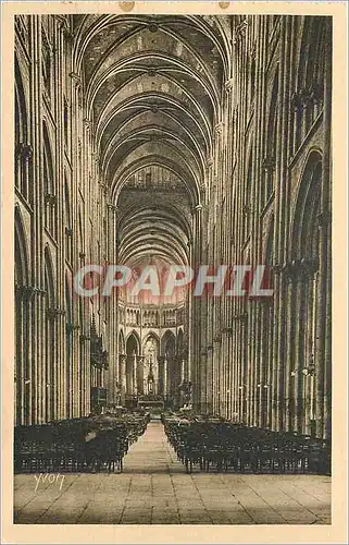 Cartes postales Rouen Interieur de la Cathedrale