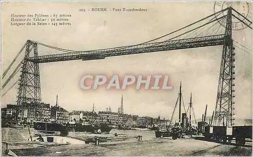 Cartes postales Rouen Pont Transbordeur