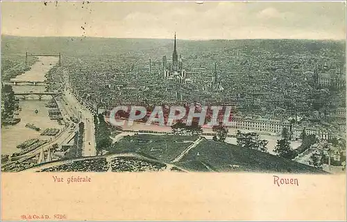 Cartes postales Rouen Vue Generale