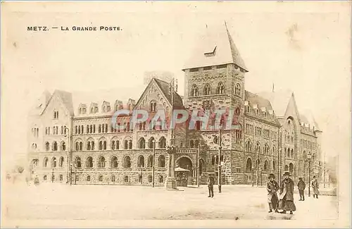 Ansichtskarte AK Metz La Grande Poste