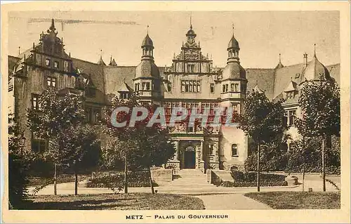 Cartes postales Metz Palais du Gouverneur