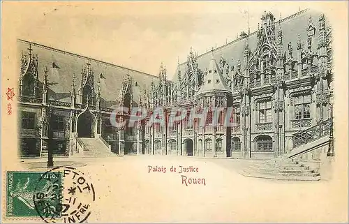 Cartes postales Rouen Palais de Justice