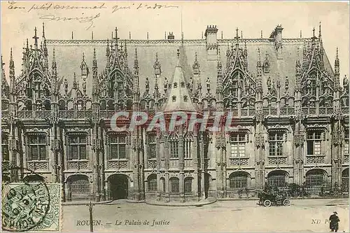 Cartes postales Rouen Le Palais de Justice