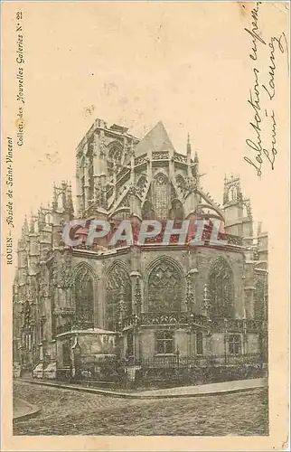 Cartes postales Rouen Abside de Saint Vincent