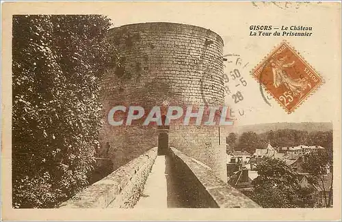 Cartes postales Gisors Le Chateau La Tour du Prisonnier