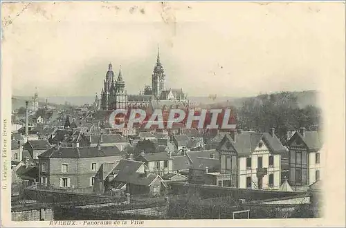 Cartes postales Evreux Panorama de la Ville